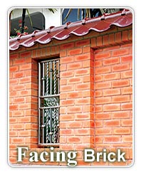 facing brick