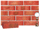 Super Red Color Sandblast Brick