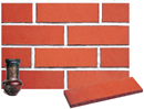 Super Red Color Smoothface Brick Veneer