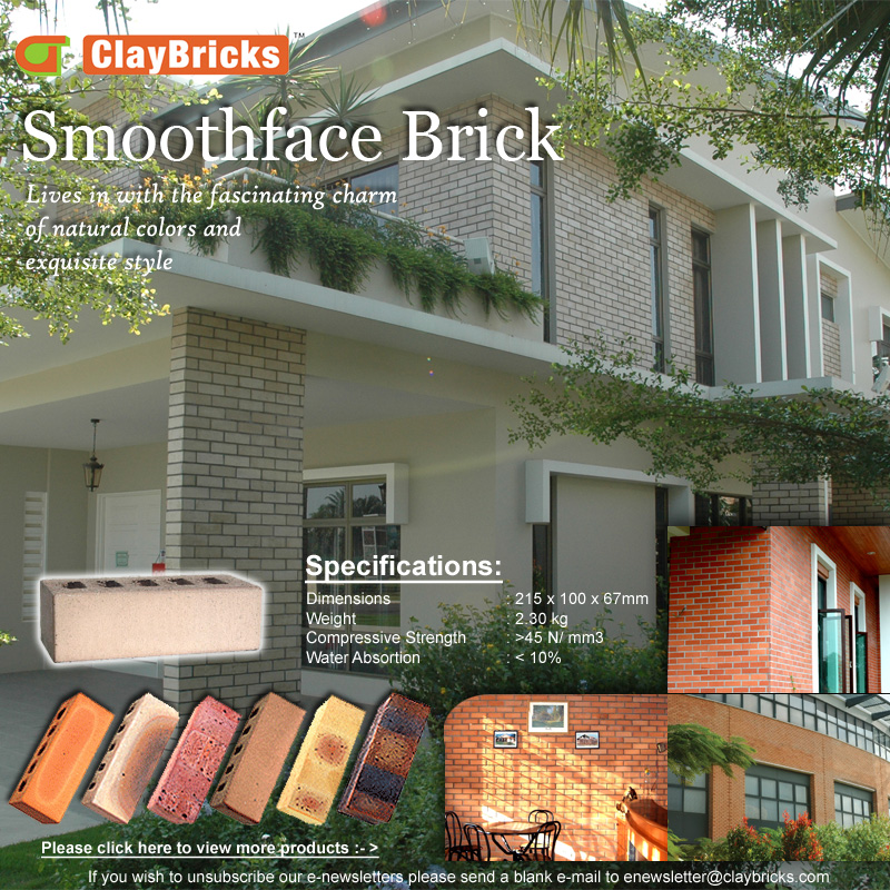E-newsletter Issue 2 - Smoothface Bricks
