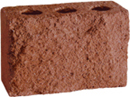 Rockface Sandblast Clay Block - 2RSB469-43